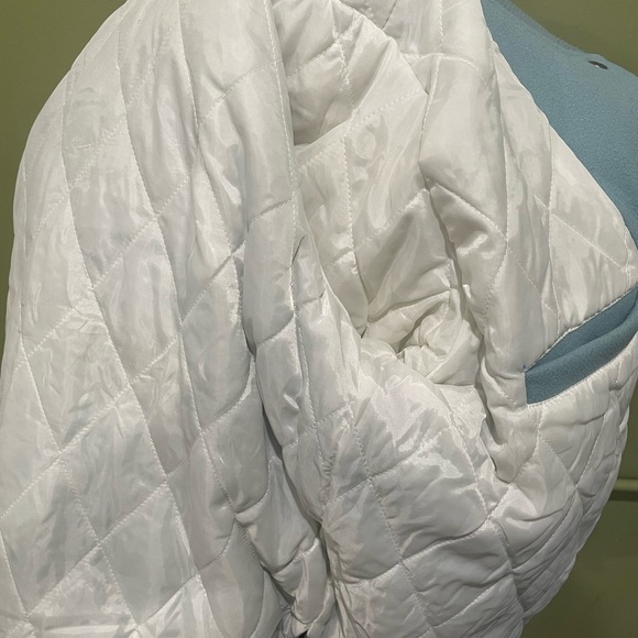 Bleecker&Mercer jacket bomber varsity sky/white - Picture 5 of 6